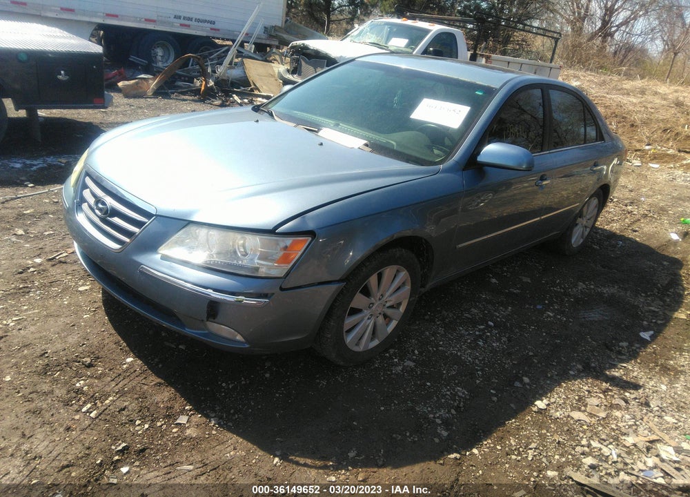 2009 HYUNDAI SONATA LIMITED V6 VIN: 5NPEU46F89H448452
