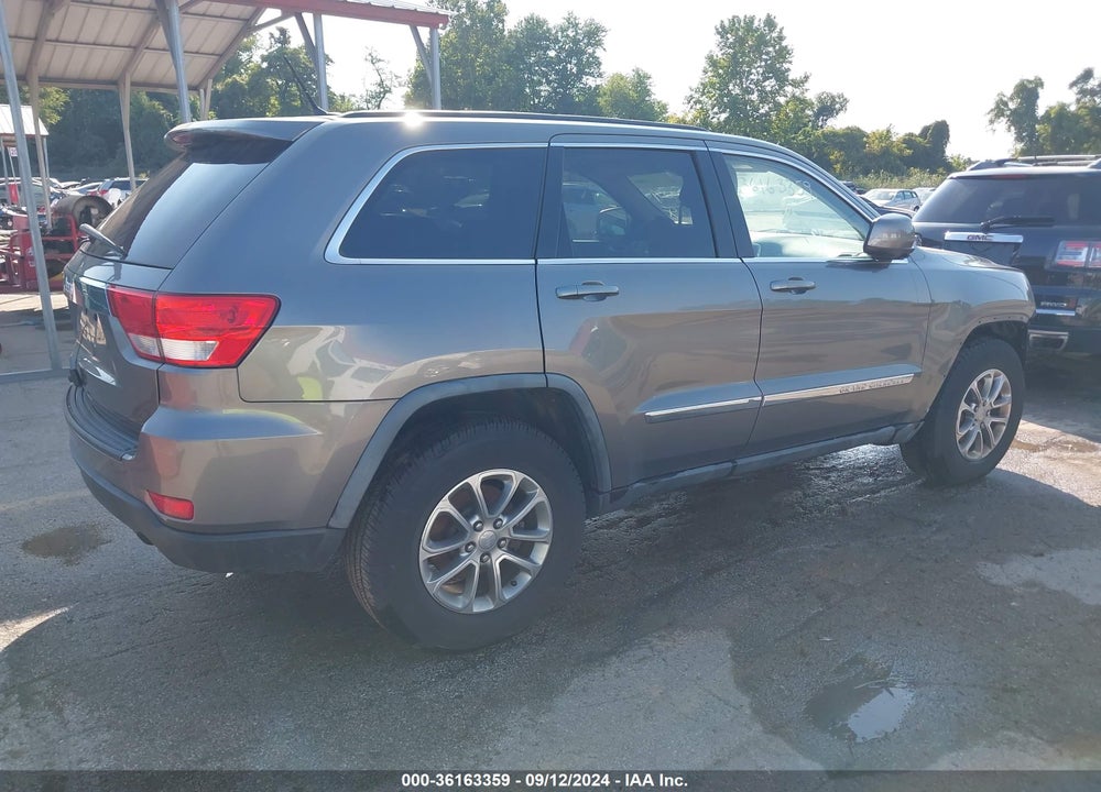 2012 JEEP GRAND CHEROKEE LAREDO VIN: 1C4RJFAG0CC209101