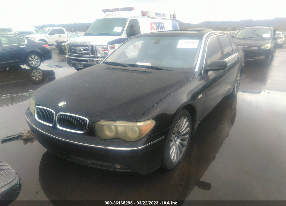 2004 BMW 745LI VIN: WBAGN63494DS49992