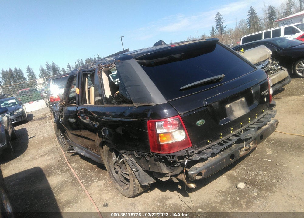 2007 LAND ROVER RANGE ROVER SPORT HSE VIN: SALSK254X7A990744