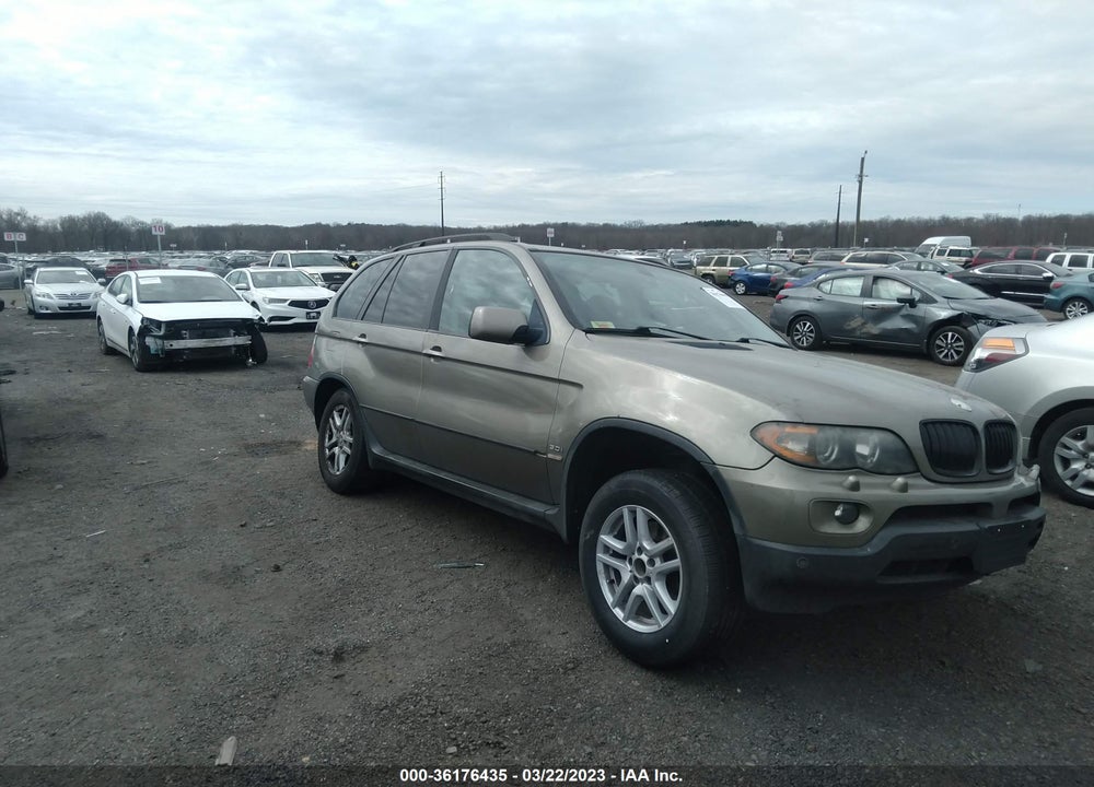 2005 BMW X5 3.0I VIN: 5UXFA13595LU48200
