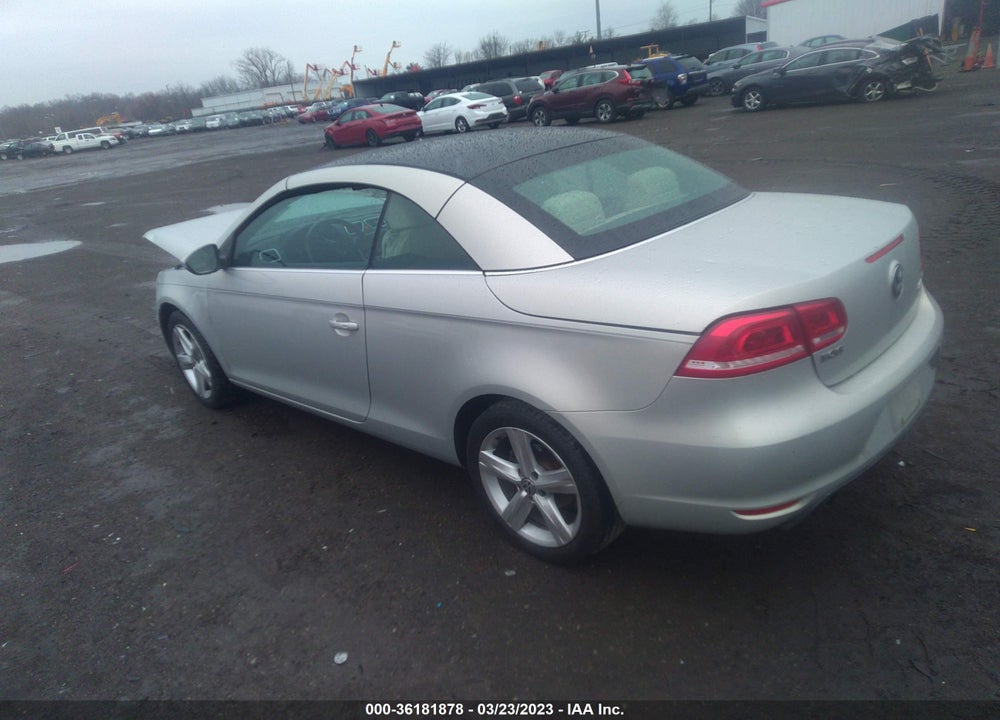 2012 VOLKSWAGEN EOS LUX VIN: WVWFW7AH7CV004821