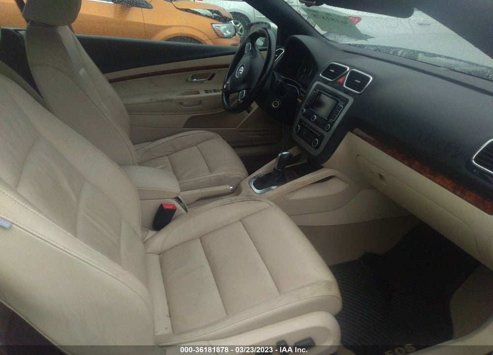 2012 VOLKSWAGEN EOS LUX VIN: WVWFW7AH7CV004821