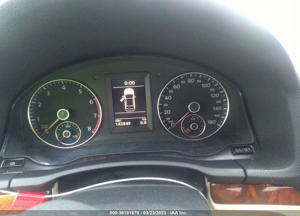 2012 VOLKSWAGEN EOS LUX VIN: WVWFW7AH7CV004821