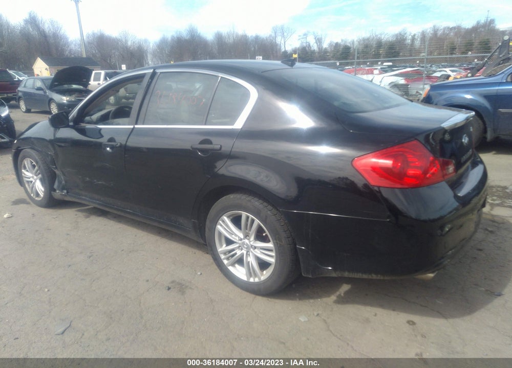2012 INFINITI G37X VIN: JN1CV6AR8CM670572