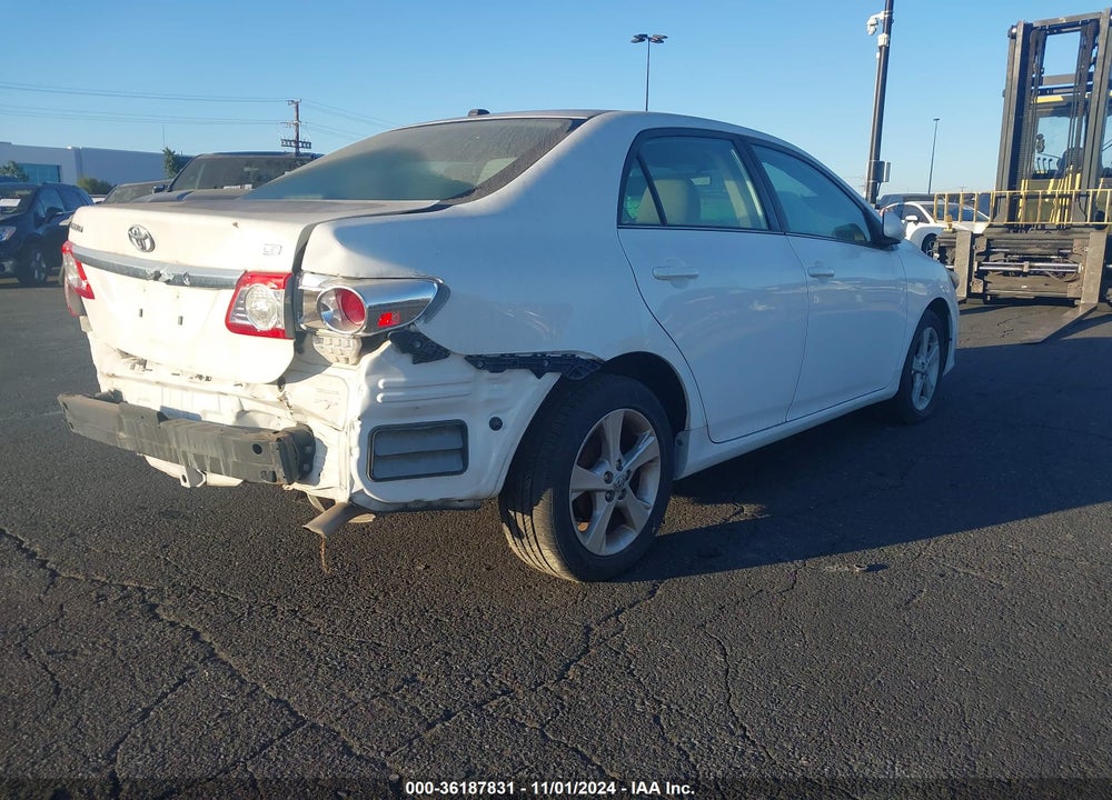 2013 TOYOTA COROLLA LE VIN: 5YFBU4EE0DP117095