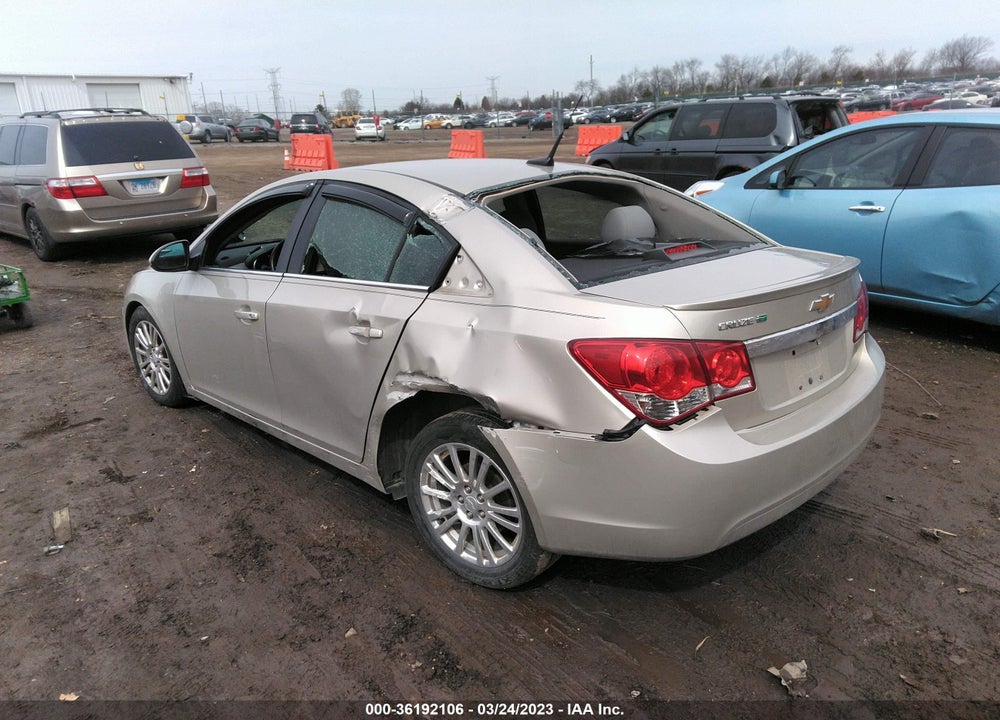 2013 CHEVROLET CRUZE ECO MANUAL VIN: 1G1PJ5SB4D7289199