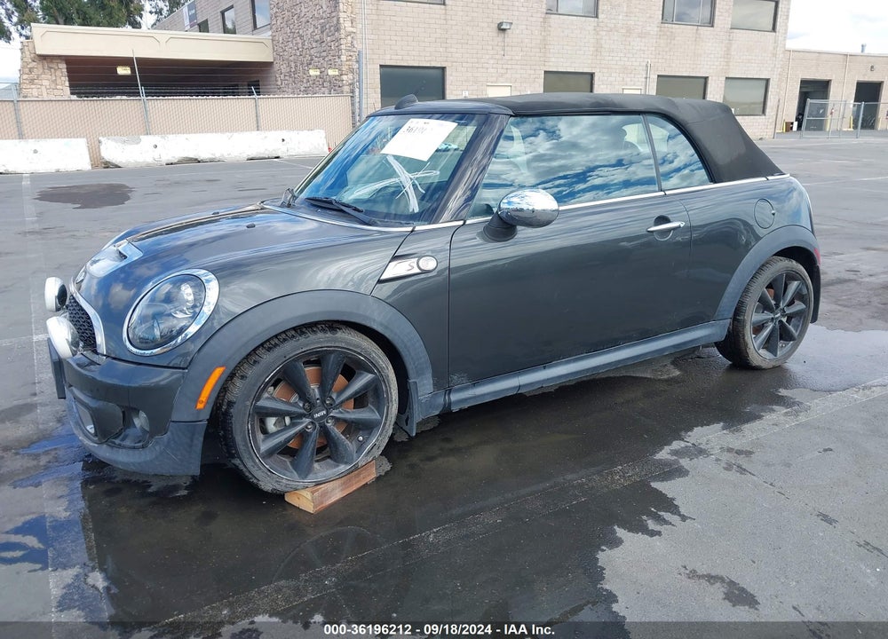 2011 MINI COOPER S VIN: WMWZP3C51BTX84263