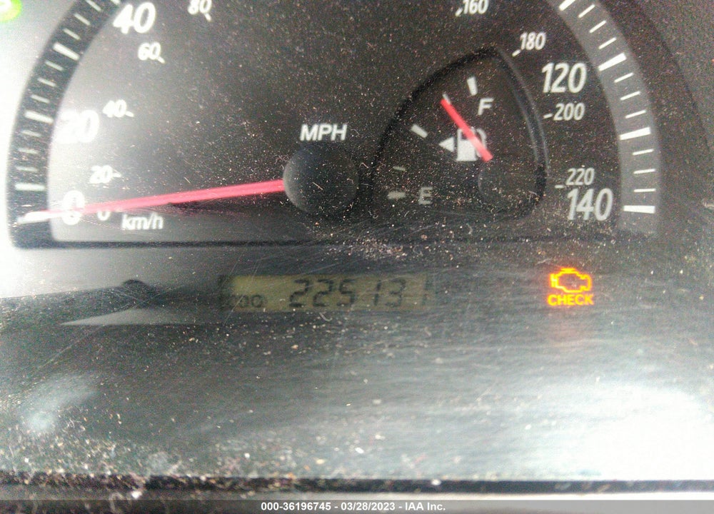 2002 TOYOTA CAMRY XLE/SE/LE VIN: 4T1BE32KX2U626446