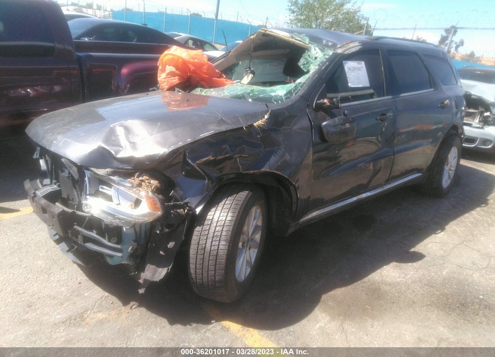 2014 DODGE DURANGO SXT VIN: 1C4RDHAG6EC390632