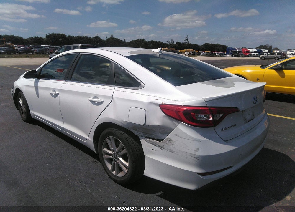 2017 HYUNDAI SONATA SE VIN: 5NPE24AF9HH593625