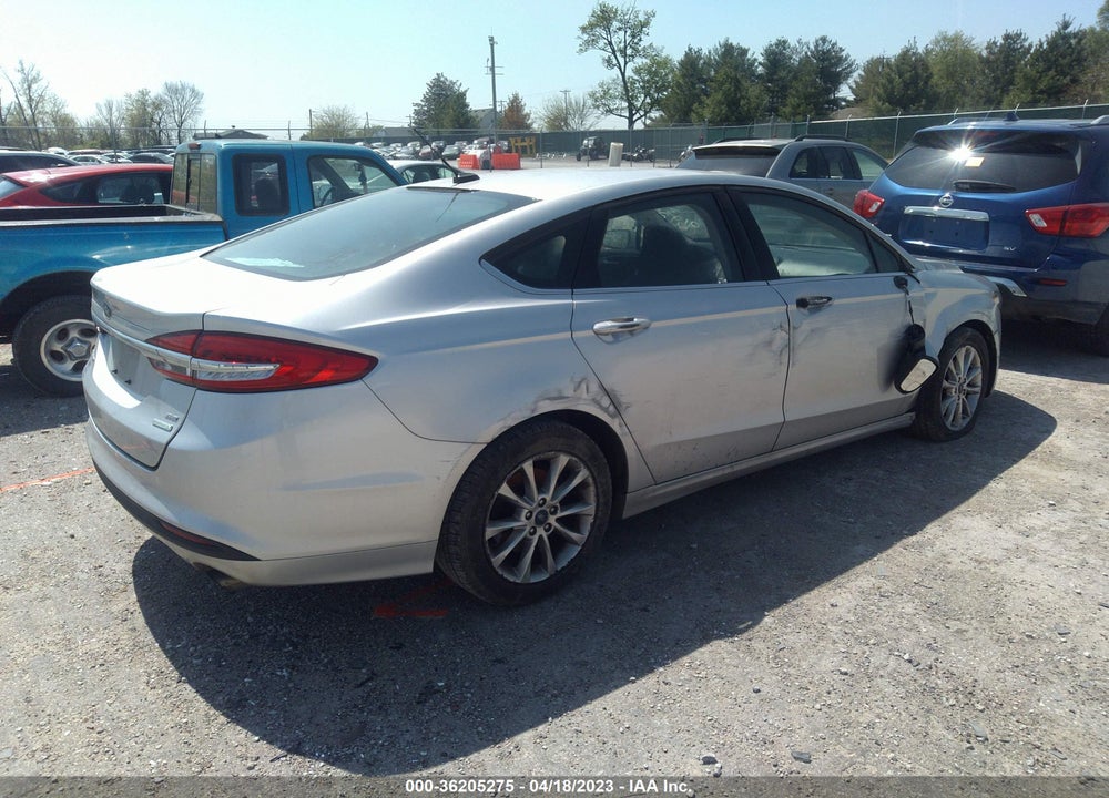 2017 FORD FUSION SE VIN: 3FA6P0HD0HR169692