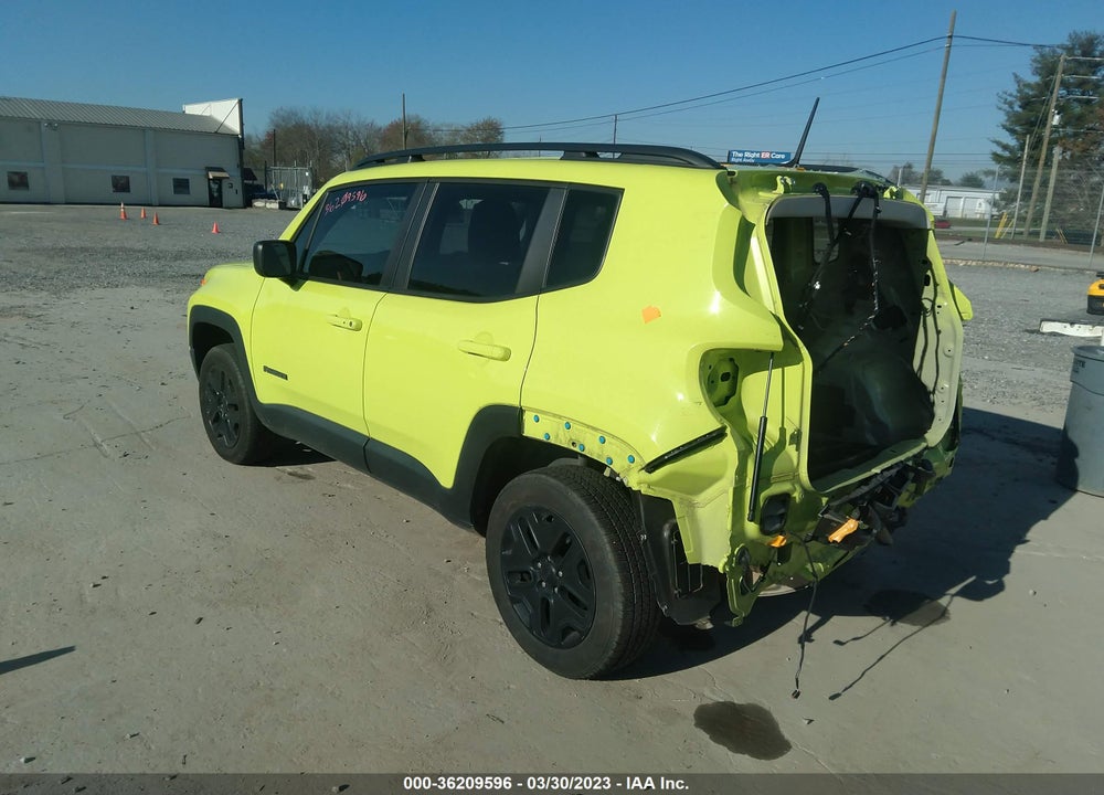 2018 JEEP RENEGADE UPLAND EDITION 4X4 VIN: ZACCJBAB8JPJ00197