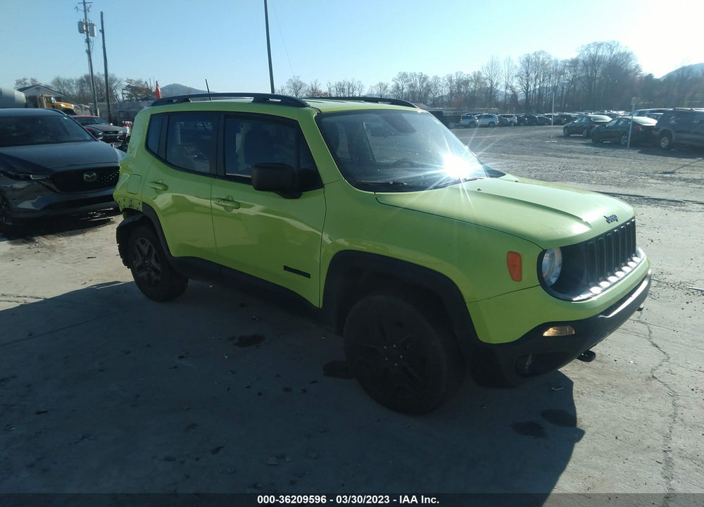 2018 JEEP RENEGADE UPLAND EDITION 4X4 VIN: ZACCJBAB8JPJ00197