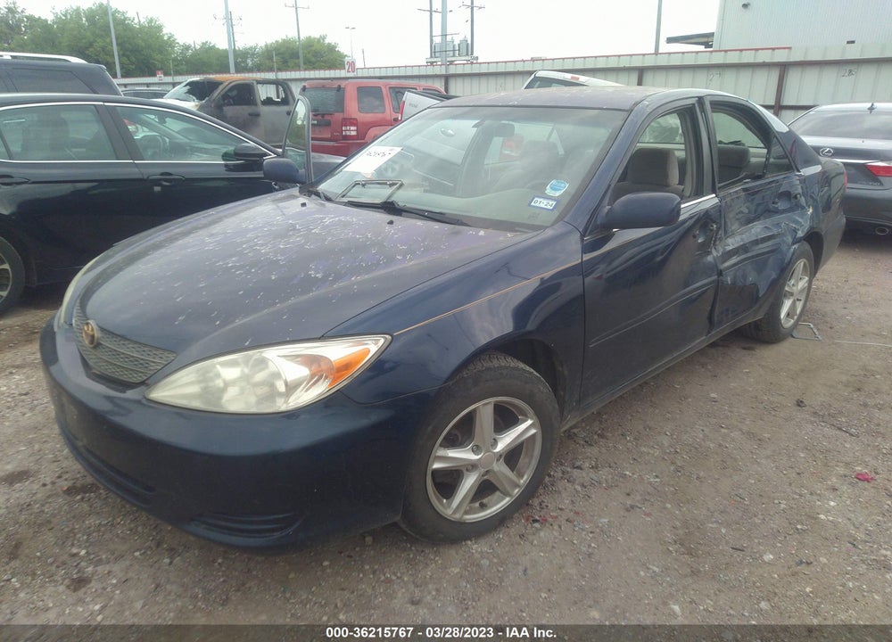2002 TOYOTA CAMRY LE VIN: 4T1BE32K62U539580