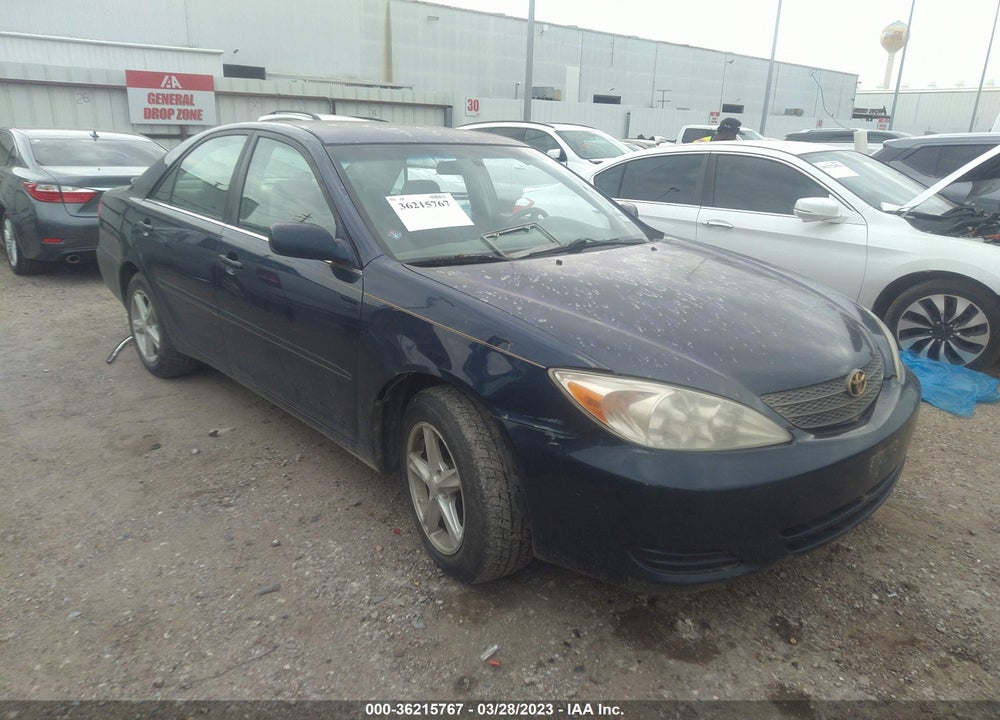2002 TOYOTA CAMRY LE VIN: 4T1BE32K62U539580