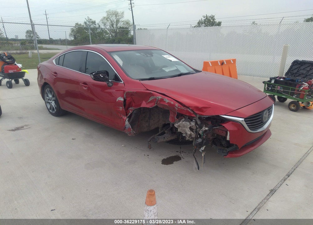 2016 MAZDA 6 I GRAND TOURING VIN: JM1GJ1W5XG1437657