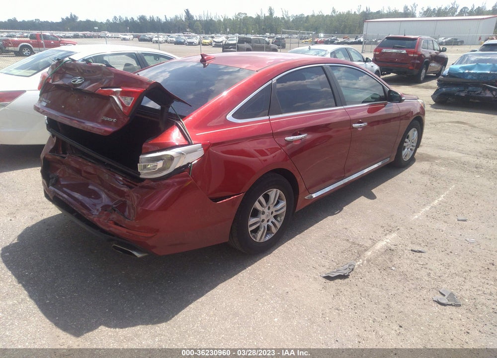 2015 HYUNDAI SONATA SPORT VIN: 5NPE34AF1FH167244
