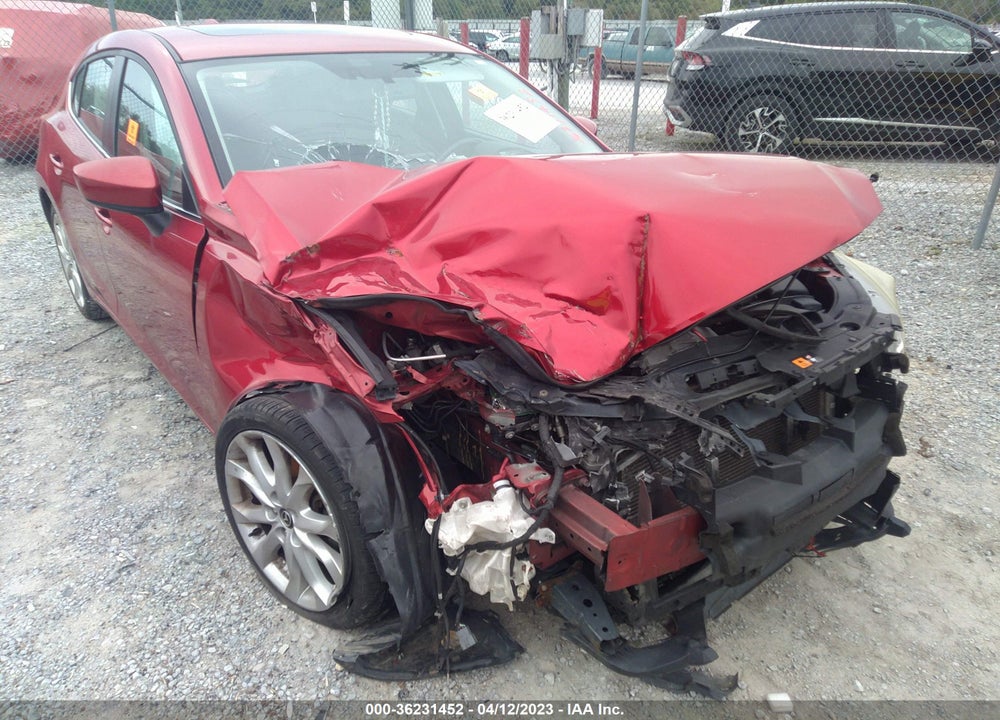 2014 MAZDA MAZDA3 VIN: JM1BM1M36E1194199