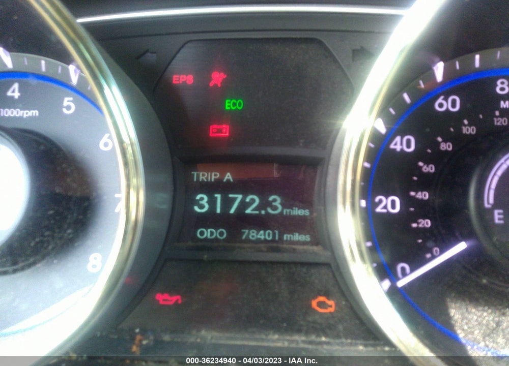 2011 HYUNDAI SONATA GLS VIN: 5NPEB4AC0BH238114