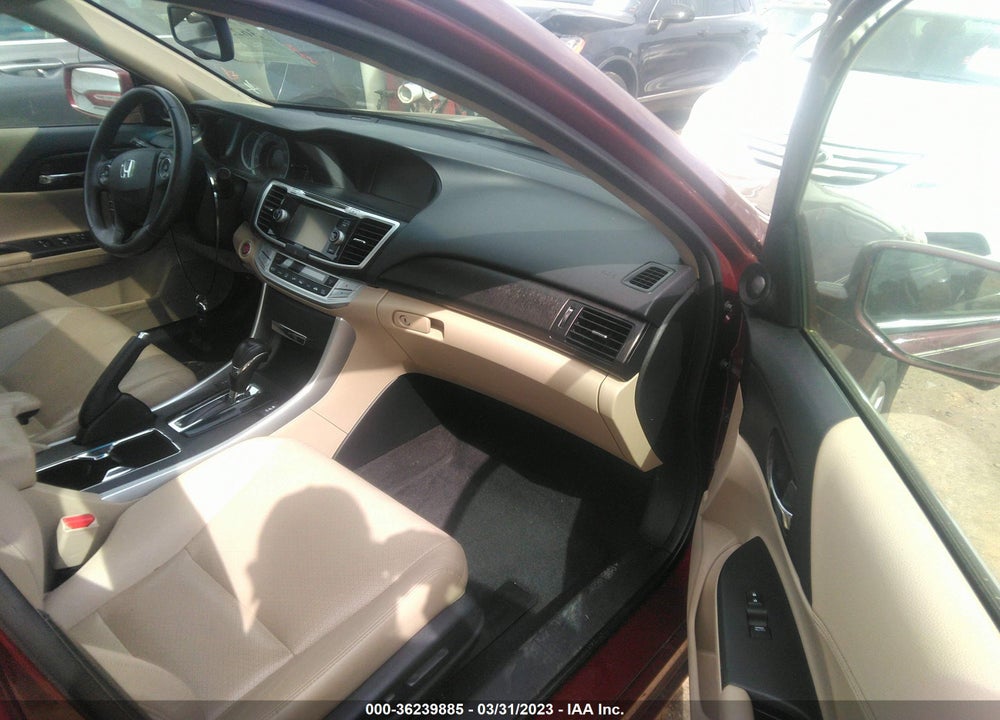 2013 HONDA ACCORD EX-L VIN: 1HGCR2F83DA019493