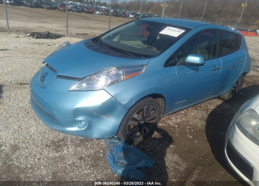 2015 NISSAN LEAF VIN: 1N4AZ0CP6FC314977