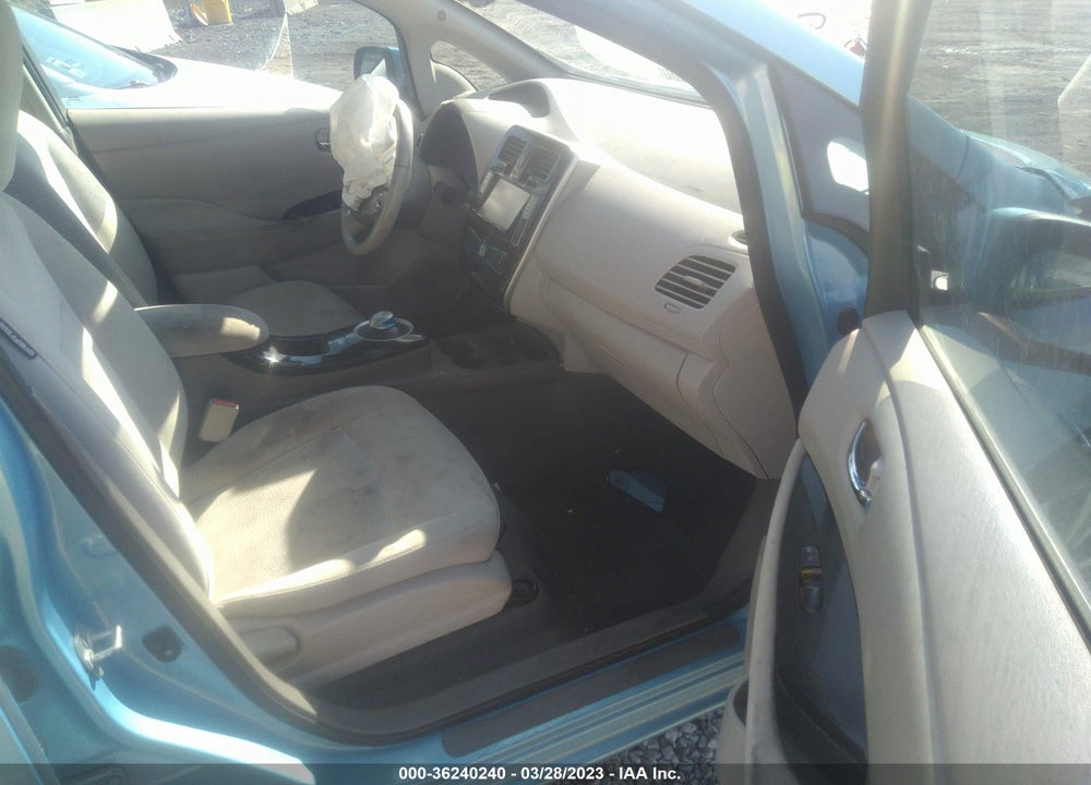 2015 NISSAN LEAF VIN: 1N4AZ0CP6FC314977