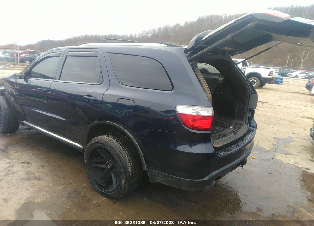 2012 DODGE DURANGO CREW VIN: 1C4RDJDG6CC159438