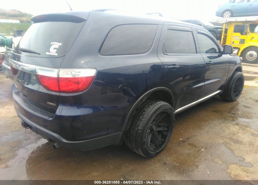 2012 DODGE DURANGO CREW VIN: 1C4RDJDG6CC159438