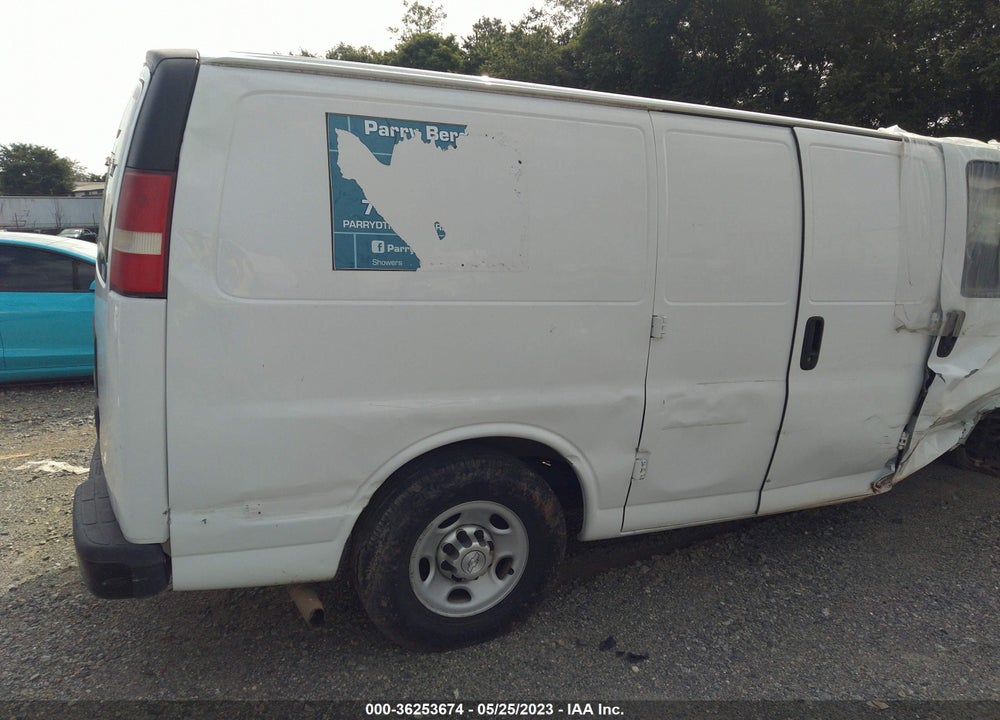 2015 CHEVROLET EXPRESS 2500 WORK VAN VIN: 1GCWGFFF1F1106304