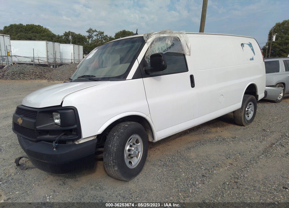 2015 CHEVROLET EXPRESS 2500 WORK VAN VIN: 1GCWGFFF1F1106304
