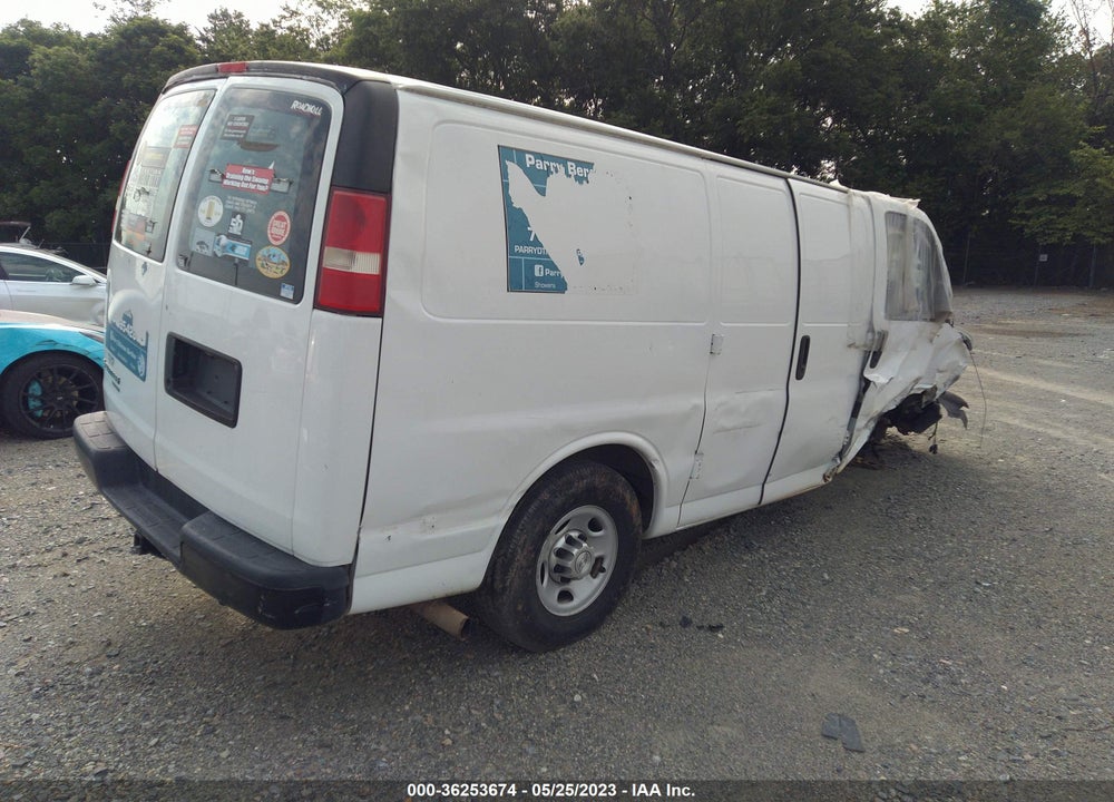 2015 CHEVROLET EXPRESS 2500 WORK VAN VIN: 1GCWGFFF1F1106304