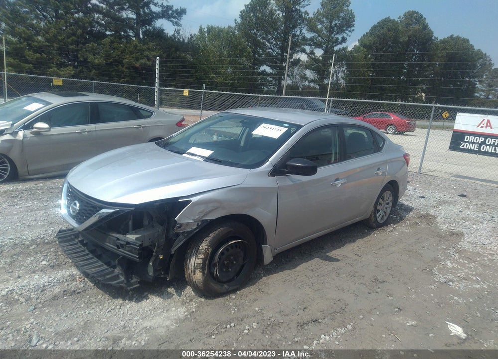 2017 NISSAN SENTRA S VIN: 3N1AB7AP2HY367344