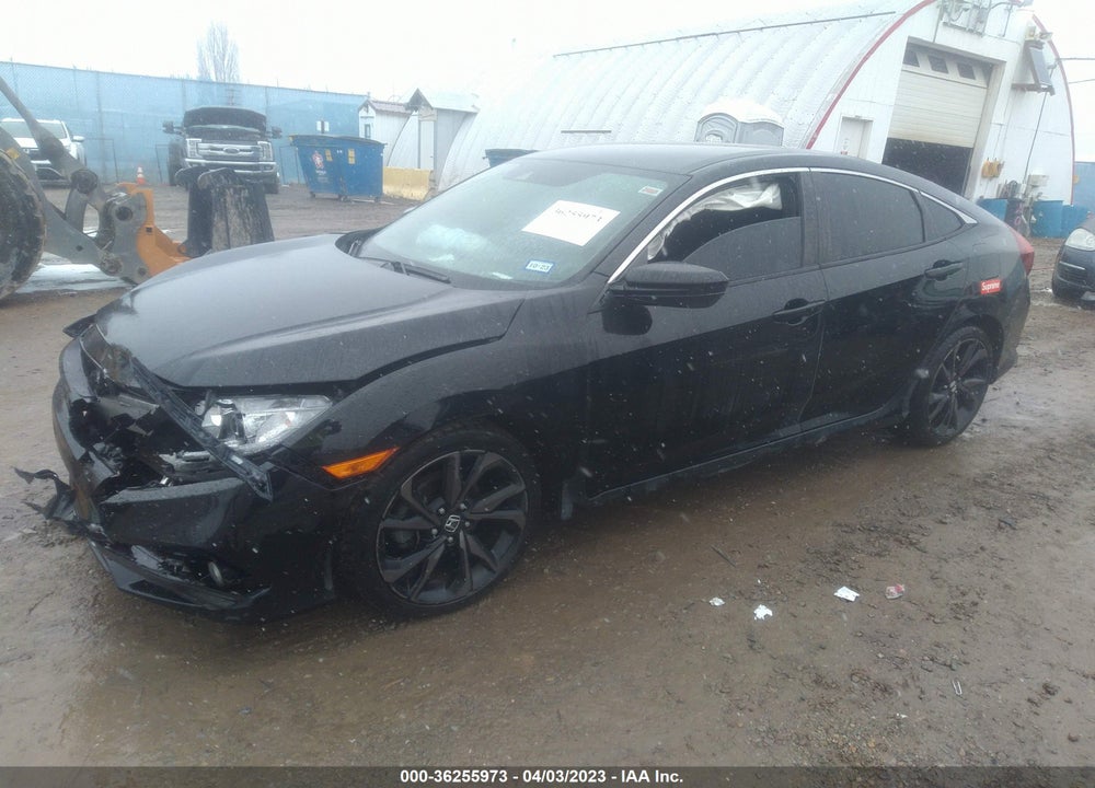 2019 HONDA CIVIC SPORT VIN: 19XFC2F81KE049907