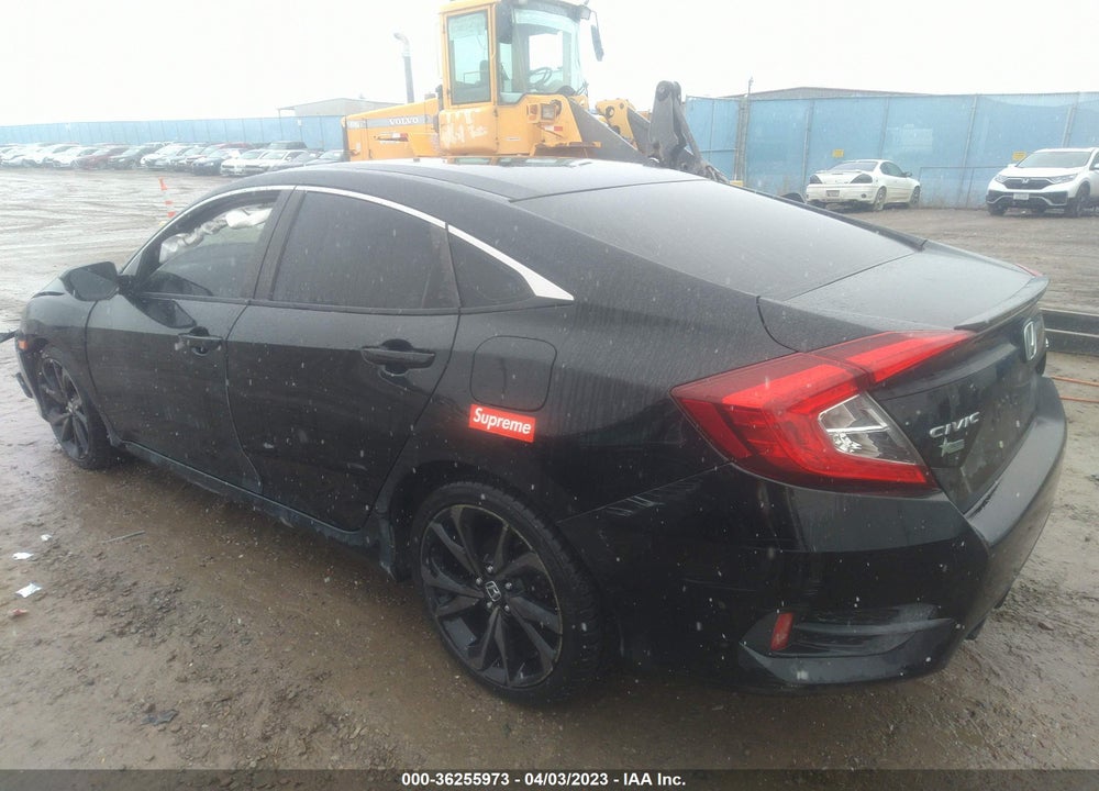 2019 HONDA CIVIC SPORT VIN: 19XFC2F81KE049907