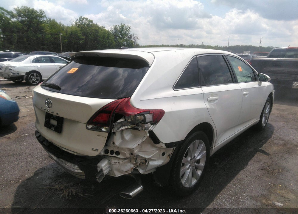 2013 TOYOTA VENZA LE VIN: 4T3ZA3BB5DU073287