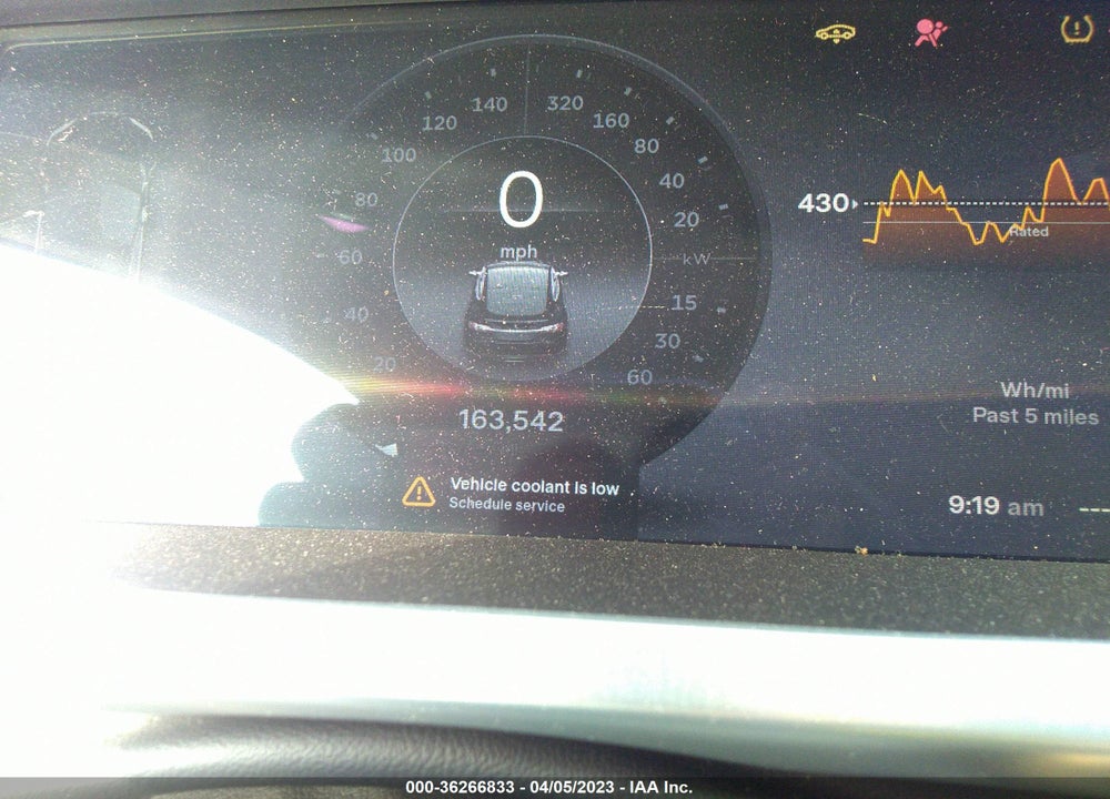 2013 TESLA MODEL S PERFORMANCE VIN: 5YJSA1DPXDFP29360