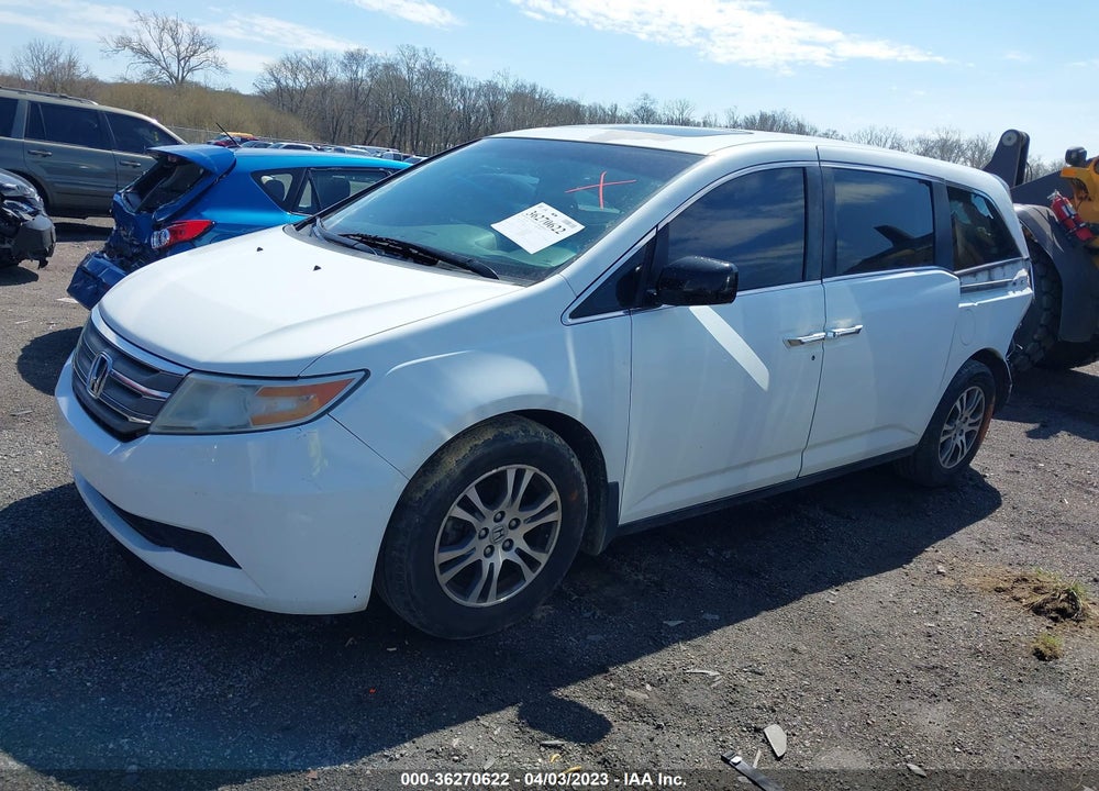 2012 HONDA ODYSSEY EX-L VIN: 5FNRL5H68CB142543