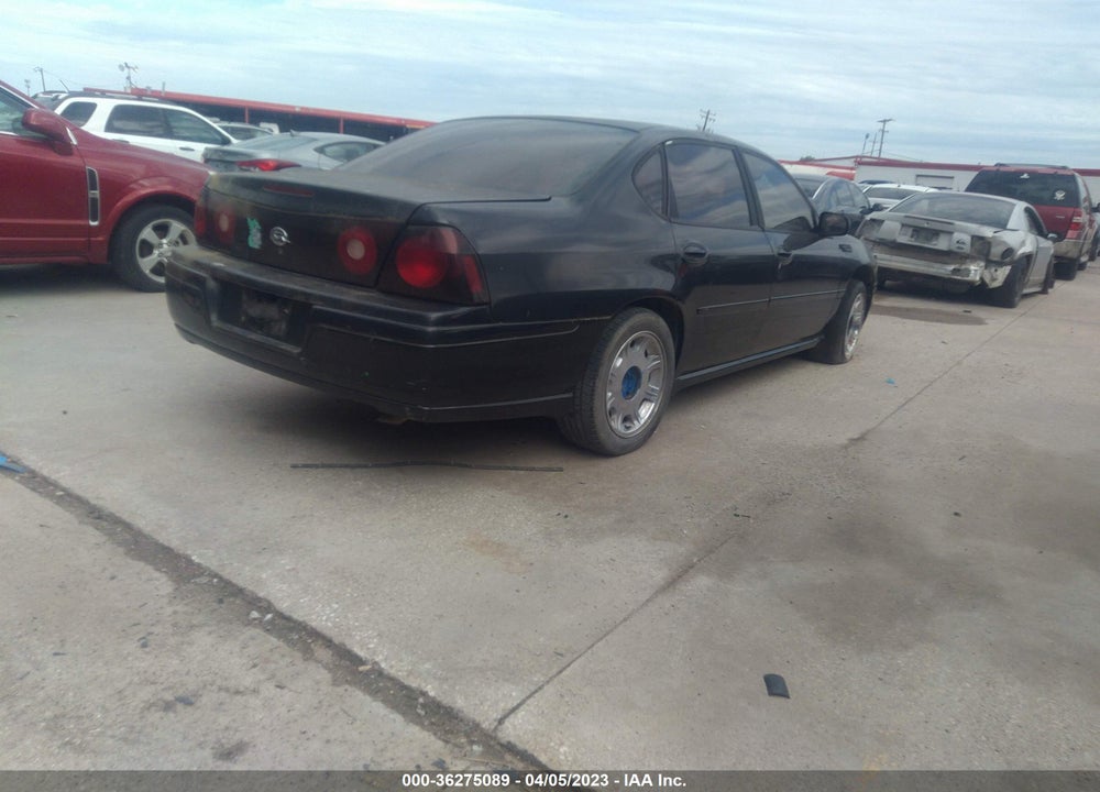 2004 CHEVROLET IMPALA VIN: 2G1WF52E649411163
