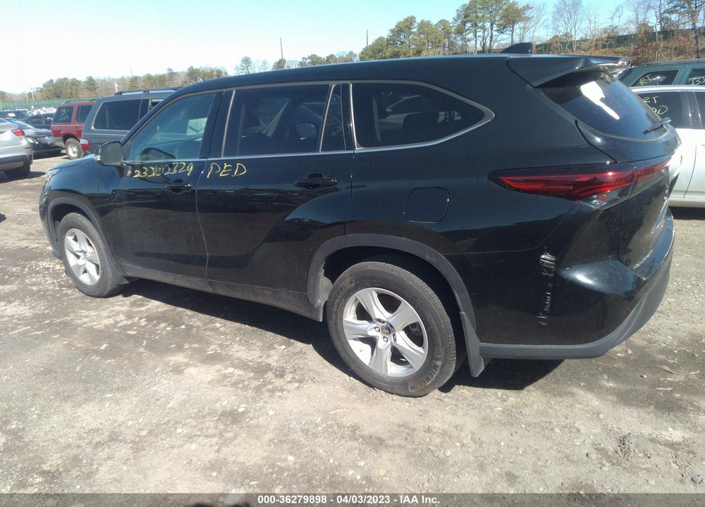 2021 TOYOTA HIGHLANDER LE VIN: 5TDBZRBH2MS134663