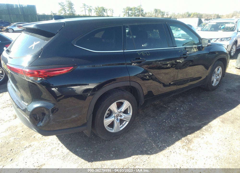 2021 TOYOTA HIGHLANDER LE VIN: 5TDBZRBH2MS134663