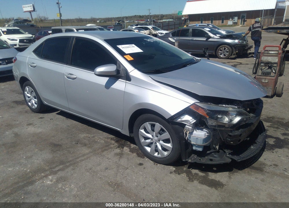 2016 TOYOTA COROLLA LE VIN: 5YFBURHE0GP408144