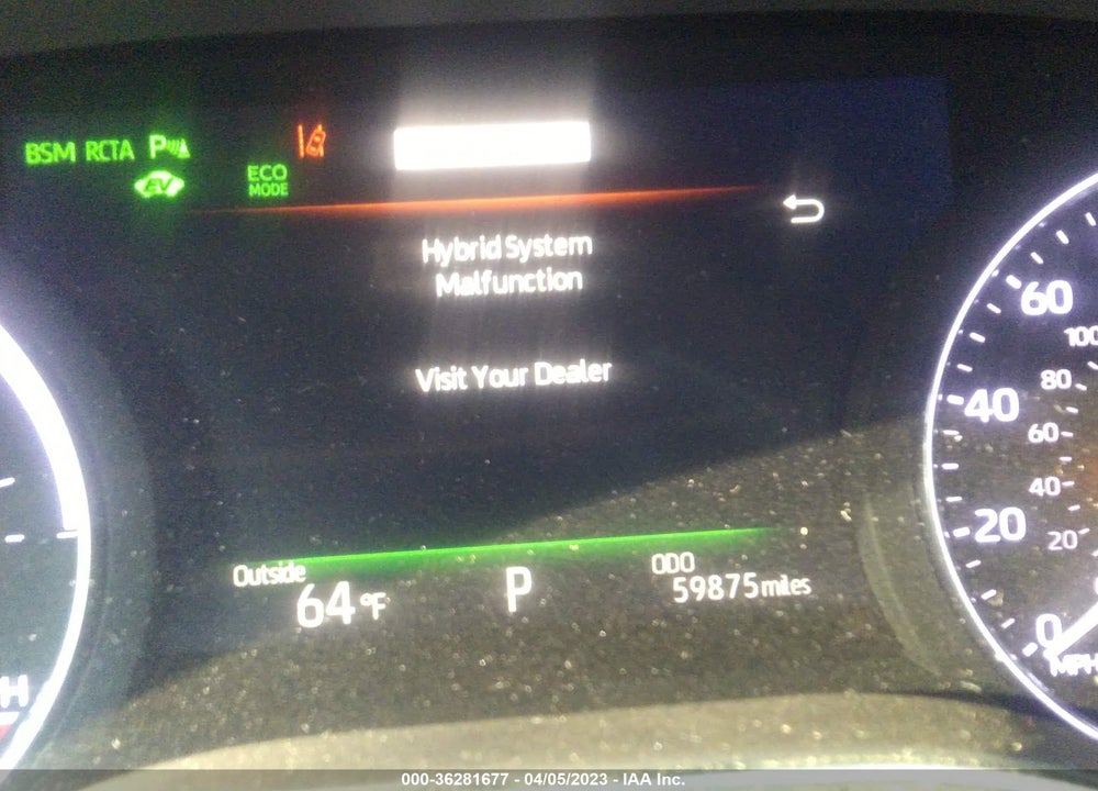 2019 TOYOTA AVALON HYBRID LIMITED VIN: 4T1B21FB4KU002052