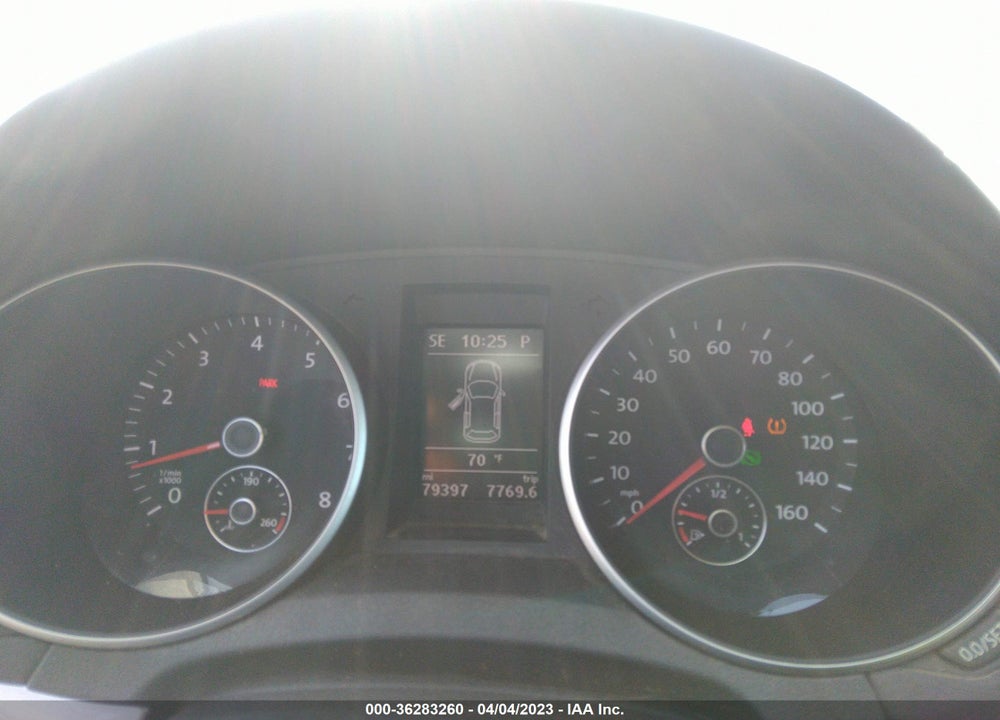 2013 VOLKSWAGEN GOLF 2.5L 2-DOOR VIN: WVWBB7AJ0DW031108