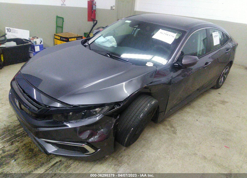 2019 HONDA CIVIC LX VIN: 2HGFC2F68KH605702