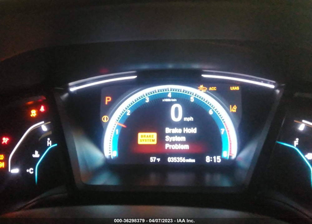 2019 HONDA CIVIC LX VIN: 2HGFC2F68KH605702