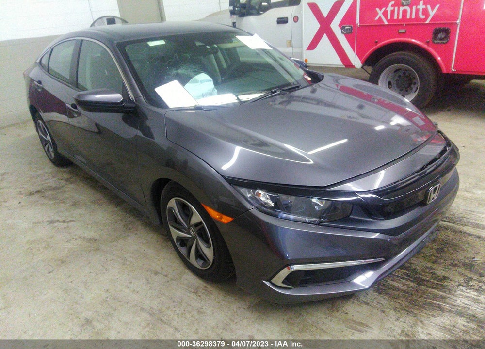 2019 HONDA CIVIC LX VIN: 2HGFC2F68KH605702