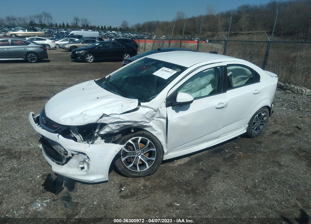 2017 CHEVROLET SONIC VIN: 1G1JD5SH1H4103966