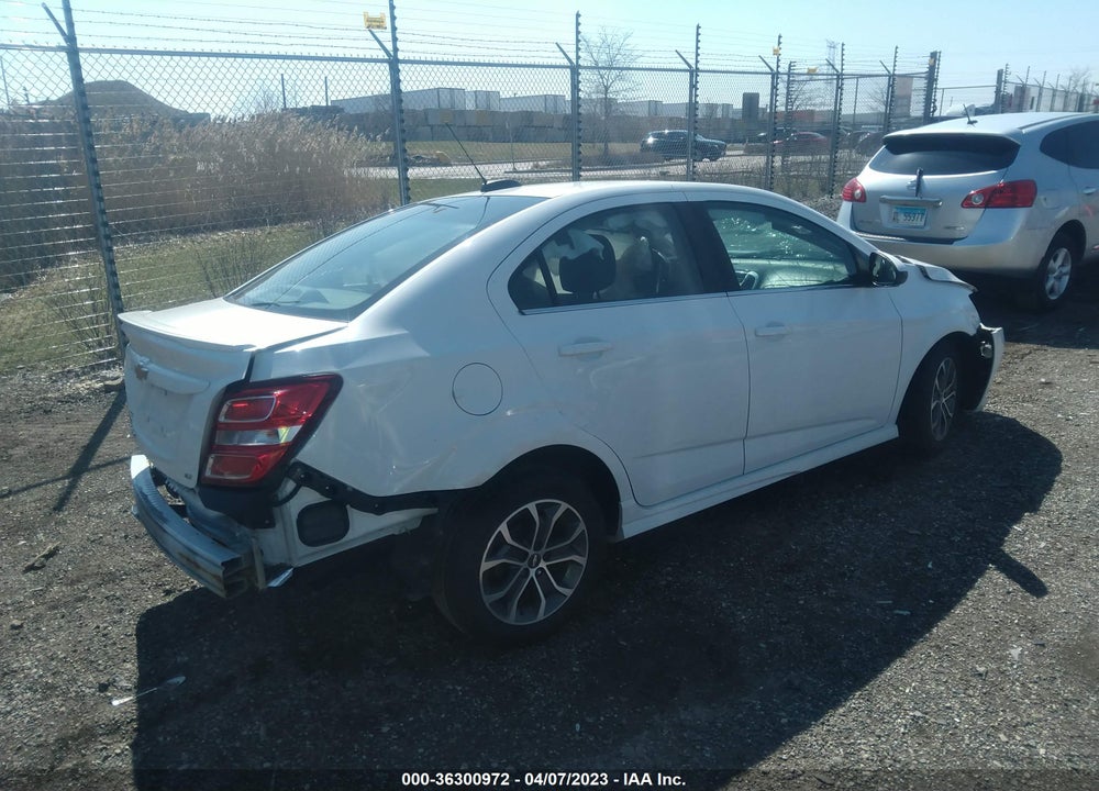 2017 CHEVROLET SONIC VIN: 1G1JD5SH1H4103966