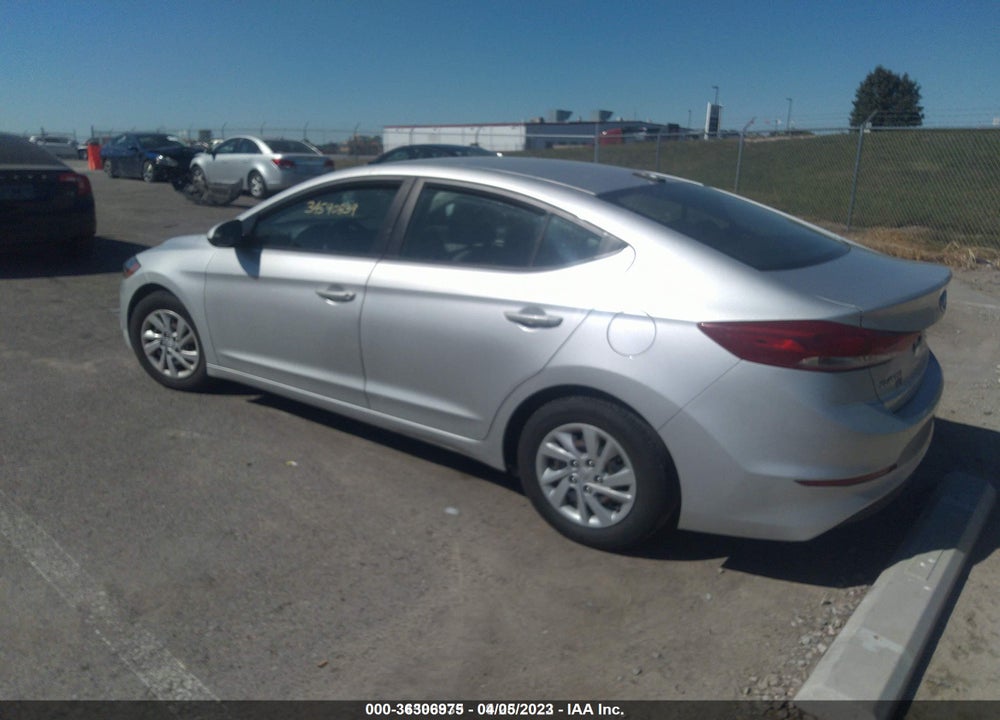 2017 HYUNDAI ELANTRA SE VIN: 5NPD74LF0HH104314